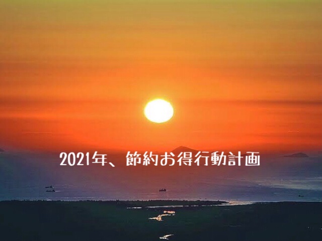 2021年の年間支出計画を考えた